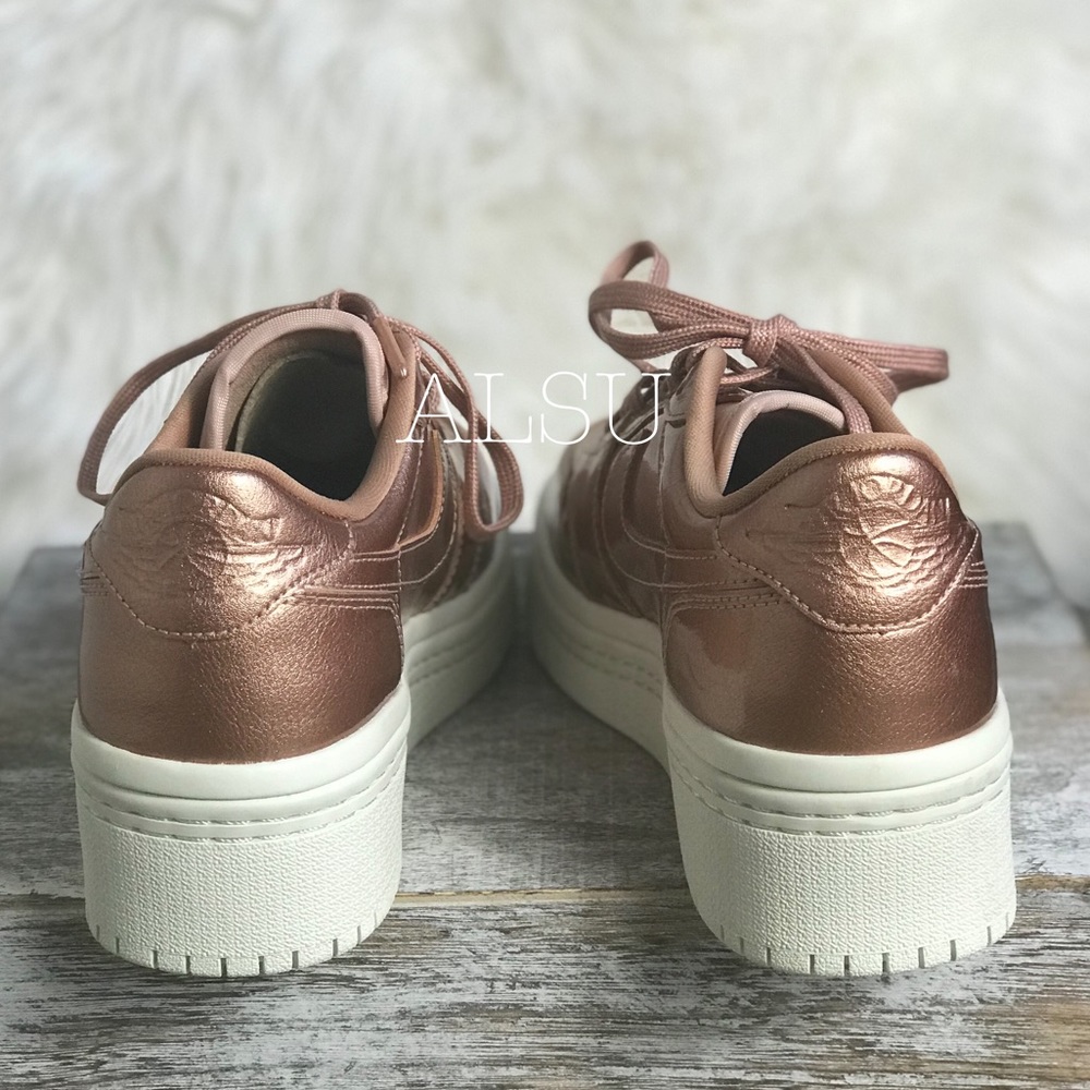 Nike Air Jordan 1 RE Low Lift MTLS Red Bronze W - Picture 6 of 8